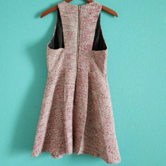 NWT Chandi & Lia Urban Outfitters Tweed Metallic Dress - Picture 5 of 6